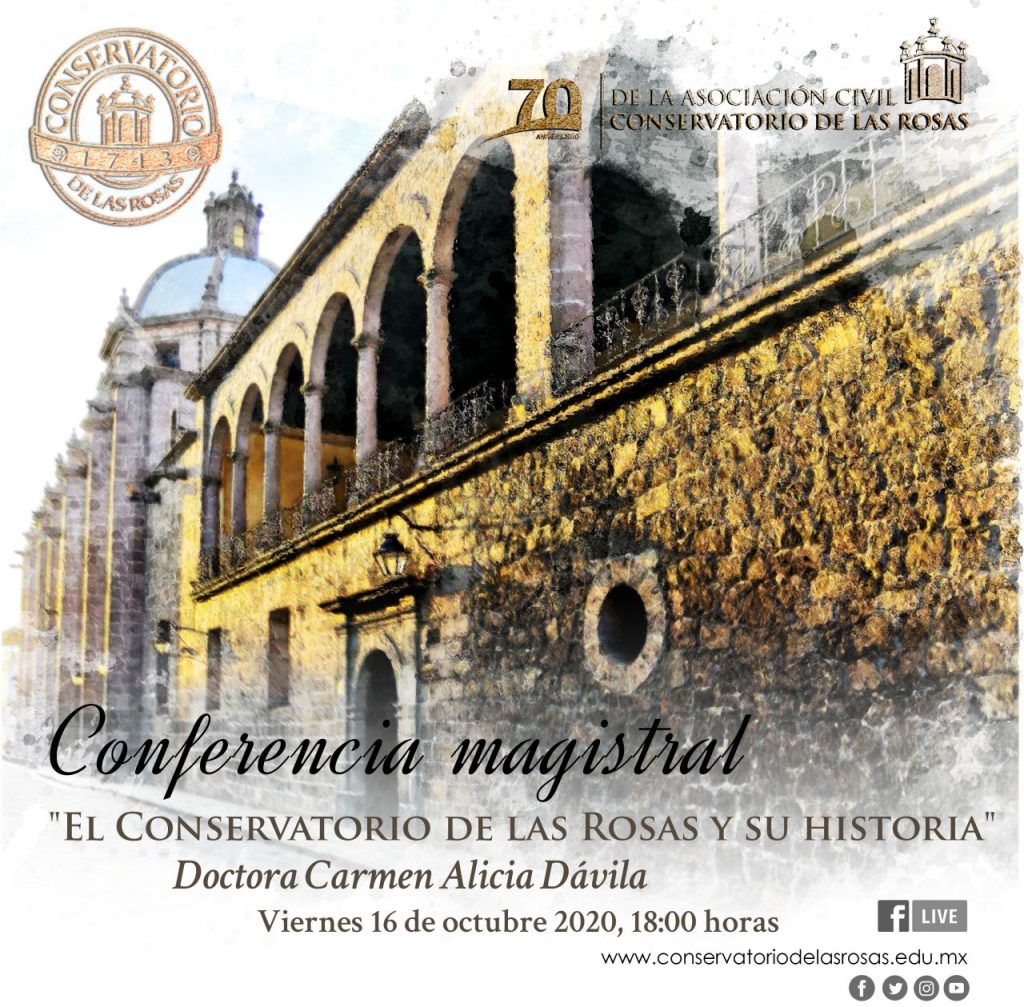 Conferencia magitral del Conservatorio de las Rosas